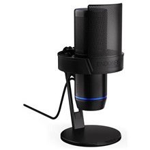 Endorfy Solum 2,Mikrofon, kondenzátorový, kardioidní, pop-up filtr, dotykové ztlumení, LED signalizace, USB-C, redukce 