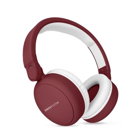 ENERGY Headphones 2 Bluetooth Ruby Red, komfortní