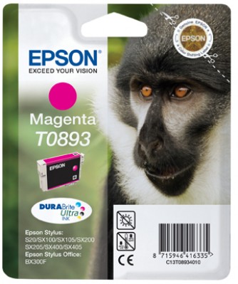 EPSON cartridge T0893 magenta