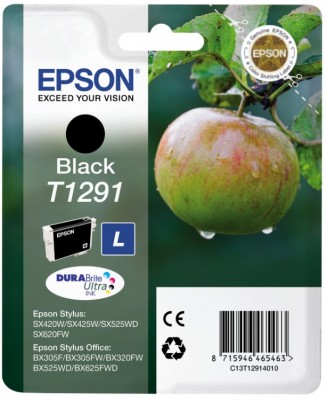 Epson Singlepack Black T1291 DURABrite Ultra
