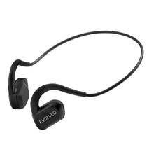 EVOLVEO BonePro, bezdrátová sluchátka na lícní kosti, MP3 32GB, IP68, černá