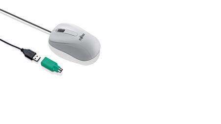 Fujitsu myš M530 GREY, 1200 dpi,