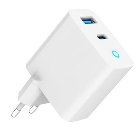 GEMBIRD 2-portová 30W GaN USB rychlonabíječka,