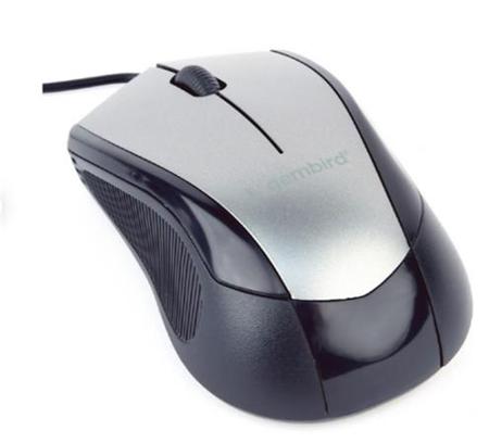 GEMBIRD MUS-3B-02-BG optická myš 1000 DPI USB