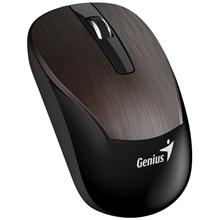 Genius ECO-8015 Myš, bezdrátová, optická, 1600dpi, dobíjecí,USB, čokoládová