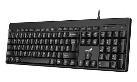 GENIUS KB-116 klávesnice/ Drátová/ USB/ černá/