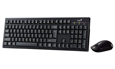 GENIUS KM-8101 set klávesnice a myši, bezdrátový,