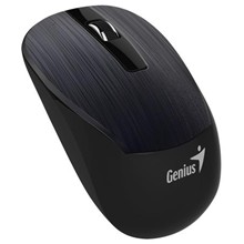 Genius NX-7015, Myš, bezdrátová, optická, 1600DPI, 3 tlačítka, Blue-Eye senzor, USB-C, černá