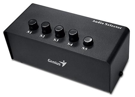 Genius Stereo Switching Box , Přepínač, audio, 2x