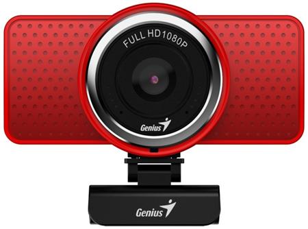 GENIUS webová kamera ECam 8000/ červená/ Full HD