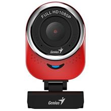 GENIUS webová kamera QCam 6000/ červená/ Full HD