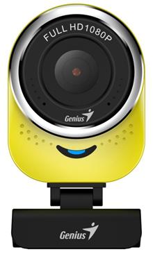 GENIUS webová kamera QCam 6000/ žlutá/ Full HD 1080P/ USB2.0/ mikrofon