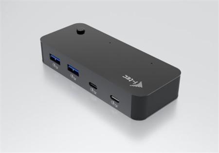 i-tec Universal KVM HUB 2x USB-C + 2x USB-A 3.0