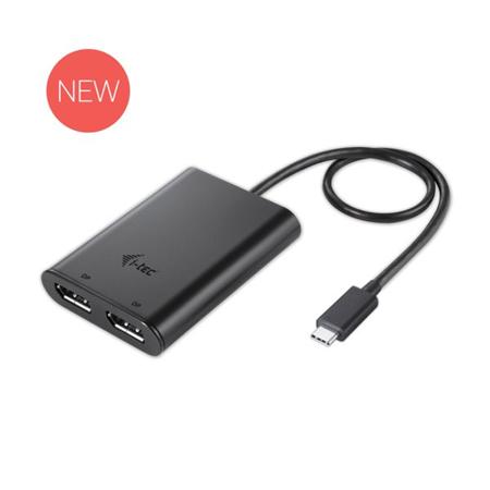 i-Tec USB-C 3.1 na Dual Display Port adaptér, 2x