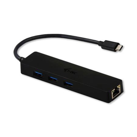 i-Tec USB-C 3.1 Slim HUB 3port + Gigabit Ethernet