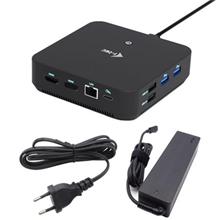 i-tec USB-C DP Dual HDMI Docking Station, Power Delivery 100W + i-tec Universal Charger 100W