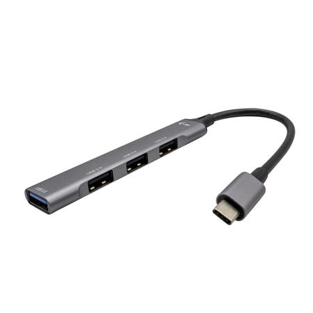 i-tec USB-C Metal HUB 1x USB 3.0 + 3x USB