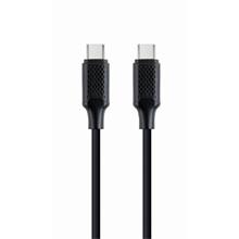 Kabel CABLEXPERT USB PD (Power Delivery), 100W, Type-C na Type-C kabel (CM/CM), 1,5m, datový a napájecí, černý