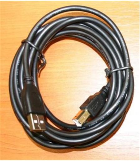 Kabel GEMBIRD C-TECH USB A-B 3m 2.0 HQ Black,