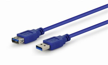 Kabel GEMBIRD USB A-A 3m 3.0 prodlužovací,