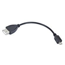 Kabel GEMBIRD USB AF/micro BM, OTG, 15cm, pro