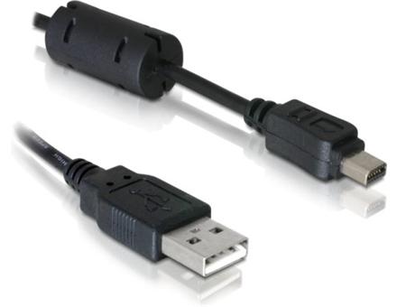 KABEL USB 2.0 mini typ Olympus 12pin délka