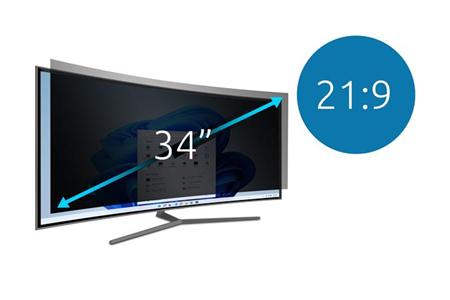 Kensington Privacy Filter 2 Way Removable 34"