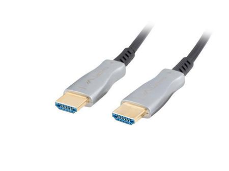 LANBERG HDMI M/M 2.0 kabel 100M optický černý AOC