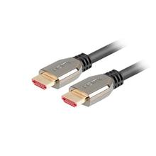 LANBERG HDMI M/M V2.1 kabel 0.5M 8K 60HZ černý  