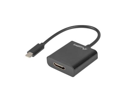 LANBERG USB-C(M) 3.1 na HDMI(F) adaptér kabel