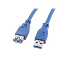 LANBERG USB MICRO(M)->USB-A(M) 2.0 CABLE 1M BLUE PREMIUM QC 3.0  