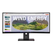 Lenovo LCD ThinkVision T34wd-40 34" curved 3440x1440 VA/6ms/300 cd/m2/3000:1/Repro/HDMI/DP/3xUSB-C/3XUSB/RJ45/Tilt/VESA