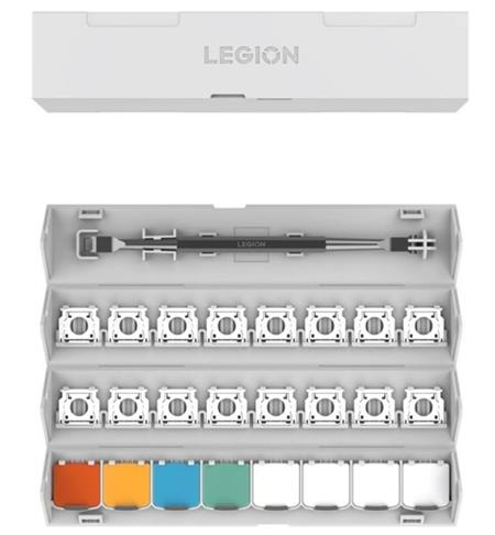 Lenovo LEGION vyměnitelné, barevné klávesy = 8ks,