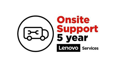 Lenovo rozšíření záruky 5Y Onsite upgrade from 3Y