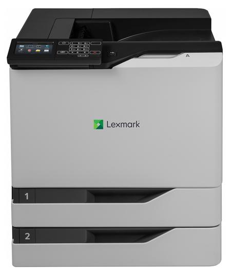 Lexmark CS820dte color laser 57/57ppm, síť,
