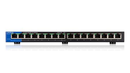 Linksys SMB switch LGS116P 16-port Gigabit s