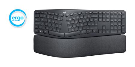 Logitech klávesnice ERGO K860, CZ, bezdrátová,