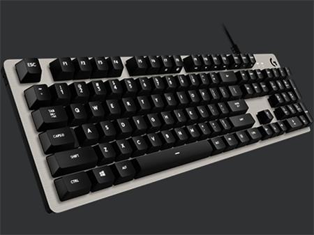 Logitech klávesnice Gaming G413, bílé podsvícení,