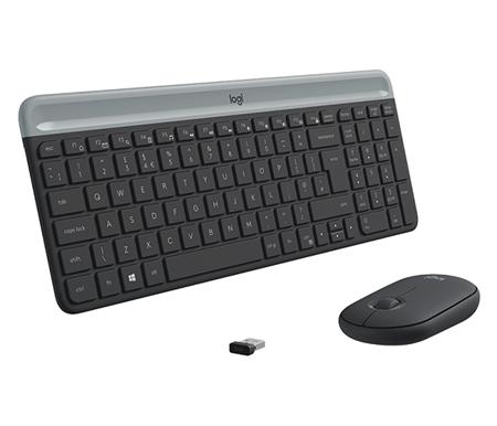 Logitech klávesnice s myší Wireless Combo Slim