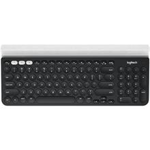 Logitech klávesnice Wireless Keyboard K780, US, šedá/ bílá