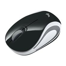 Logitech myš Wireless Mini Mouse M187, optická, 2 tlačítka, černá