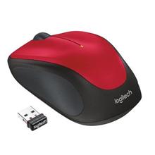 Logitech myš Wireless Mouse M235, optická, podpora unifying, 3 tlačítka, červená