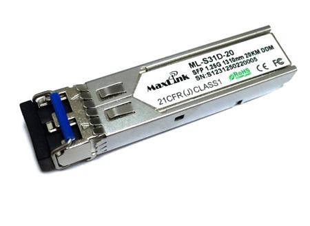 MaxLink 1.25G SFP optický modul, SM, 1310nm,