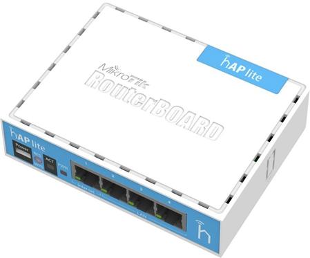 MikroTik RouterBOARD RB941-2nD, hAP-Lite, 650Mhz