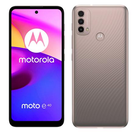 Motorola Moto E40 4+64GB DS GSM tel. Pink