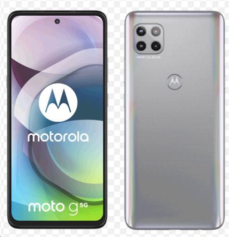 Motorola Moto G 5G 6+128GB gsm tel. Frosted