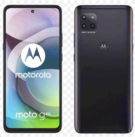 Motorola Moto G 5G 6+128GB gsm tel. Volcanic
