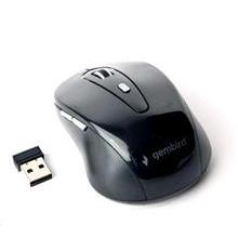 Myš GEMBIRD MUSW-6B-01, černá, bezdrátová, USB