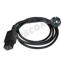 Napájecí síťový kabel pro UPS a servery, PC 230V 16A (F), 2m  C19