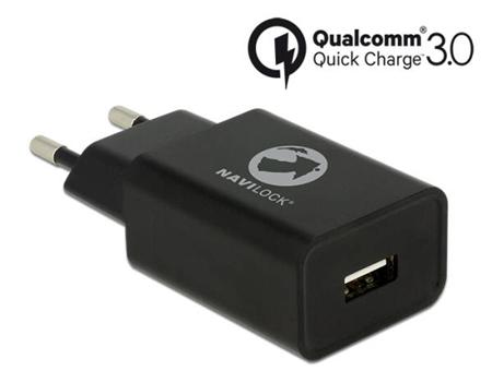 Navilock Napájecí zdroj 1 x USB typ A s Qualcomm®
